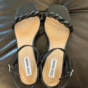 Steve Madden Black Women's Sandals
